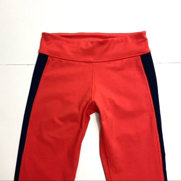 Tory Burch Tory Sport Color Block Cropped Leggings - Picture 3 of 11